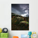 Storm Clouds Over Old Abandoned Trucks, North Canol Road, Yukon Wall Mural