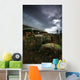Storm Clouds Over Old Abandoned Trucks, North Canol Road, Yukon Wall Mural