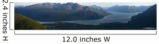 Panoramic Of Carcross And Bennett Lake Seen From Caribou Mountain Wall Mural
