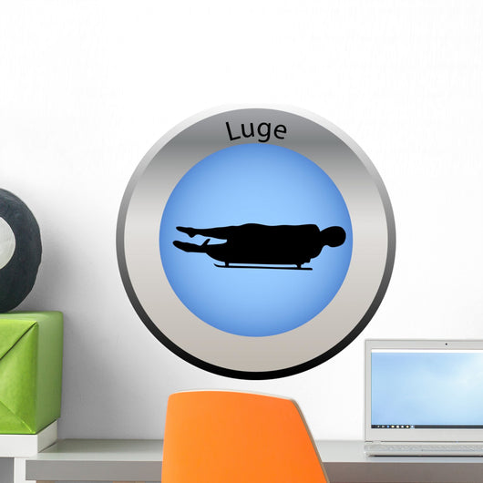 Winter Game Button Luge