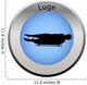 Winter Game Button Luge
