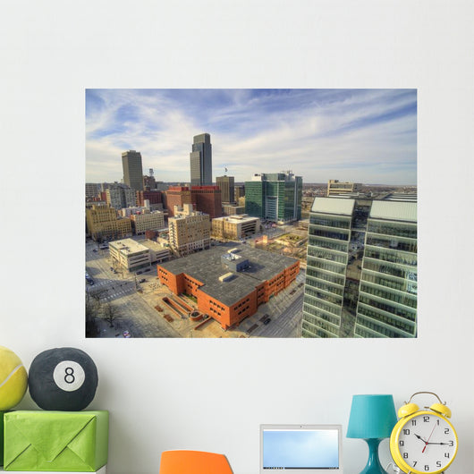 Omaha Is Major Urban Wall Decal