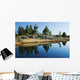 Tree's Reflection In Water, Georgian Bay, Ont Wall Mural