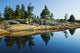 Tree's Reflection In Water, Georgian Bay, Ont Wall Mural