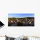 Looking down Churches and Wall Decal