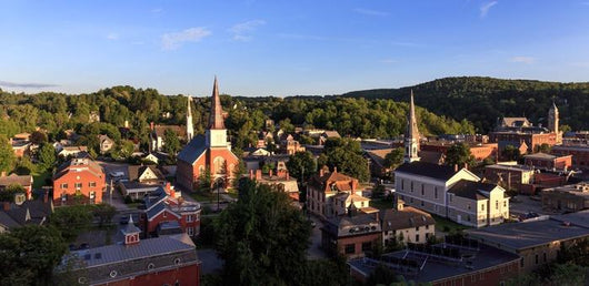 Looking down Churches and Wall Decal