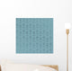 Blue Seamless Wallpaper Wall Decal