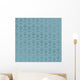 Blue Seamless Wallpaper Wall Decal