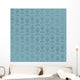 Blue Seamless Wallpaper Wall Decal