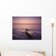 Kayak And Sea At Dawn At Pointe Carleton Wall Mural