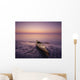 Kayak And Sea At Dawn At Pointe Carleton Wall Mural