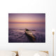 Kayak And Sea At Dawn At Pointe Carleton Wall Mural
