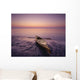 Kayak And Sea At Dawn At Pointe Carleton Wall Mural