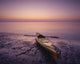 Kayak And Sea At Dawn At Pointe Carleton Wall Mural
