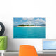 Deserted Beach Island Wall Decal