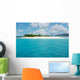 Deserted Beach Island Wall Decal