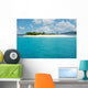 Deserted Beach Island Wall Decal