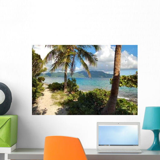 Sandy Path Wall Decal