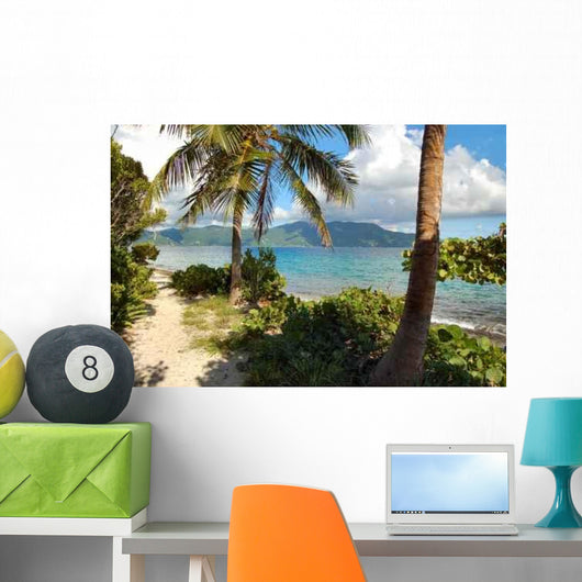 Sandy Path Wall Decal