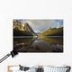 Mountains Reflected In Lake Louise, Banff National Park, Alberta Wall Mural