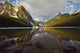 Mountains Reflected In Lake Louise, Banff National Park, Alberta Wall Mural