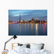 City Skyline At Dusk From Centre Island, Toronto, Ontario Wall Mural