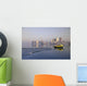 Tugboat And City Skyline, Toronto, Ontario Wall Mural
