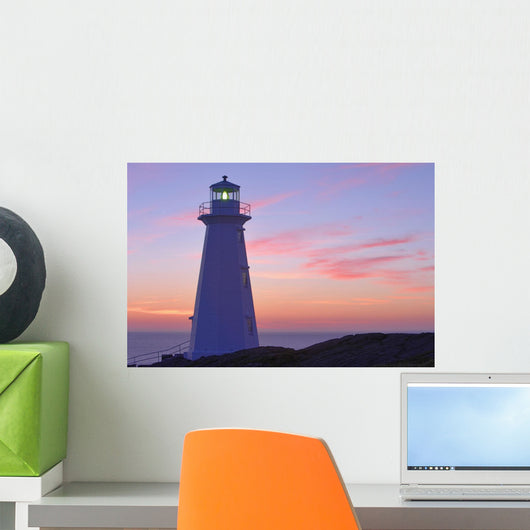 Cape Spear Lighthouse At Dawn Wall Mural