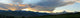 Sunset Over The Andes Mountains, Near Cusco, Peru Wall Mural