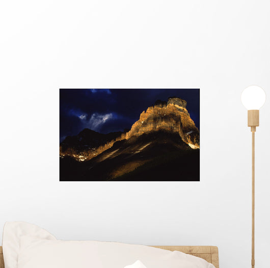 Cathedral Crags At Dusk Wall Mural