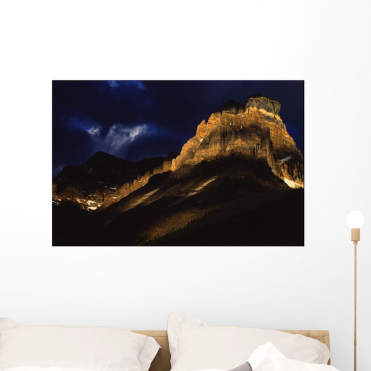 Cathedral Crags At Dusk Wall Mural