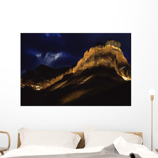 Cathedral Crags At Dusk Wall Mural