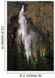 Takakkaw Falls And Rainbow Wall Mural