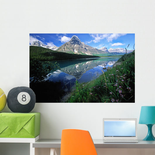 Rocky Mountains Along The Columbia Icefields Parkway, Alberta, Canada Wall Mural