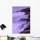 Ocean And Shoreline At Sunset Wall Mural