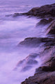 Ocean And Shoreline At Sunset Wall Mural