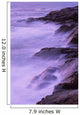 Ocean And Shoreline At Sunset Wall Mural