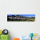 Panoramic Of Hikers On Kersarge Lake Trail Wall Mural