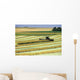 Swathing Canola, Tiger Hills, Manitoba Wall Mural