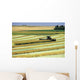 Swathing Canola, Tiger Hills, Manitoba Wall Mural