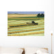 Swathing Canola, Tiger Hills, Manitoba Wall Mural