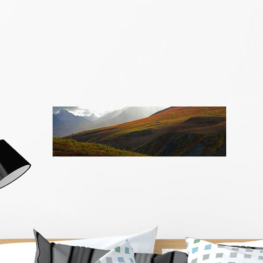 Panoramic View Of The North Klondike Valley In Autumn Wall Mural
