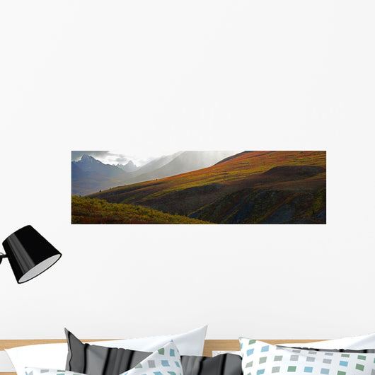 Panoramic View Of The North Klondike Valley In Autumn Wall Mural