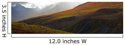 Panoramic View Of The North Klondike Valley In Autumn Wall Mural