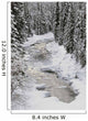 North Saskatchewan River, Banff National Park, Alberta, Canada Wall Mural