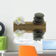 mineral zen, floral, bamboo Wall Decal