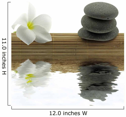 mineral zen, floral, bamboo Wall Decal