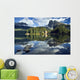 Emerald Lake And Emerald Lake Lodge Wall Mural