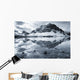 Bow Lake And Mount Crowfoot, Banff National Park, Alberta, Canada Wall Mural