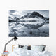 Bow Lake And Mount Crowfoot, Banff National Park, Alberta, Canada Wall Mural
